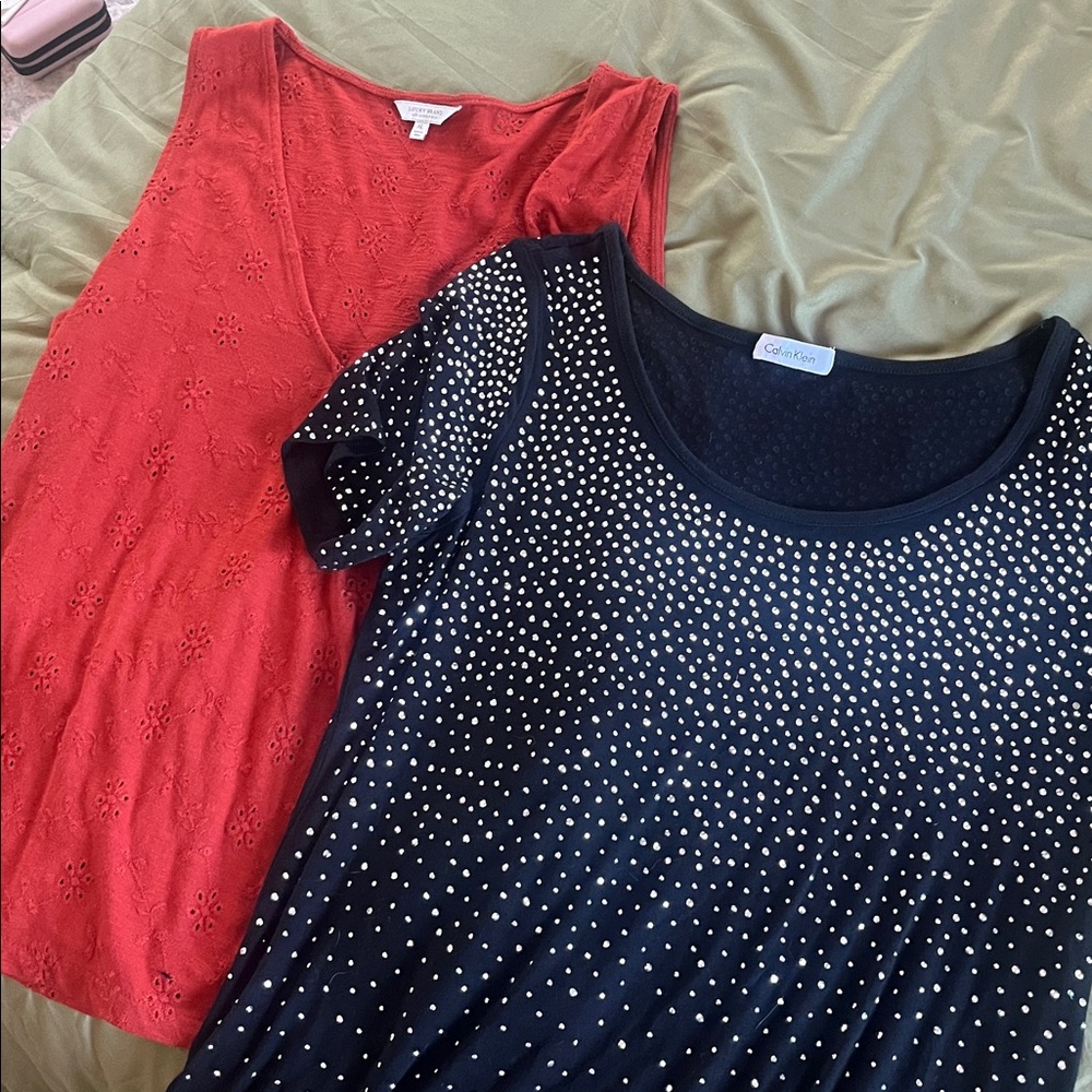 Two fun going out shirts (both XL)